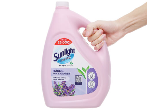 Nước lau sàn Sunlight tinh dầu thảo mộc hương lavender chai 3,6kg - Hình ảnh 5