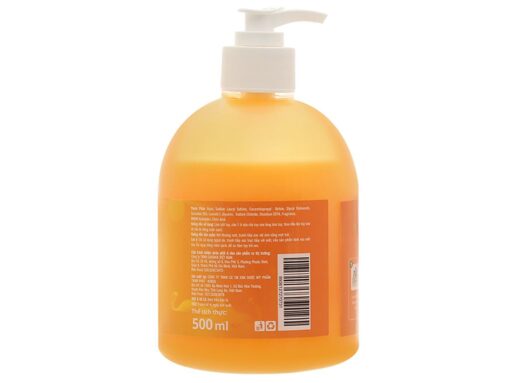 Nước rửa tay Puri hương dưa lưới chai 500ml - Hình ảnh 3