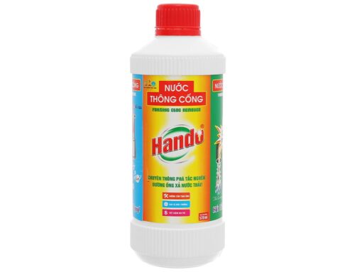 Nước thông cống Hando nội địa chai 570ml - Hình ảnh 2