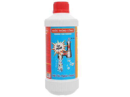 Nước thông cống Hando nội địa chai 570ml - Hình ảnh 4