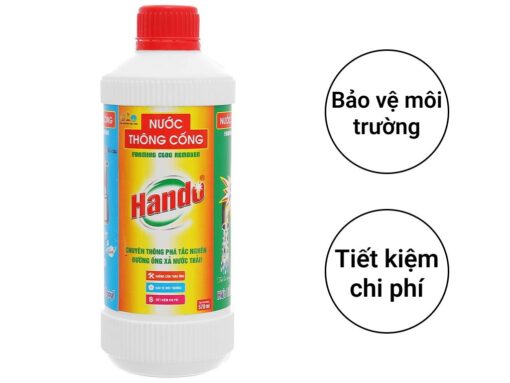 Nước thông cống Hando nội địa chai 570ml