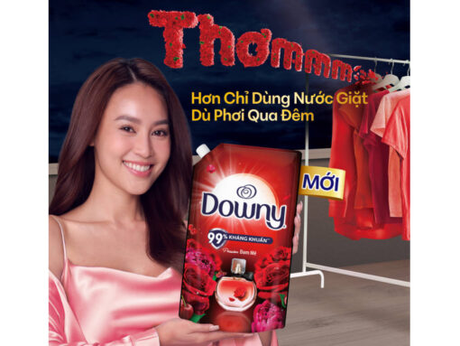 Nước xả vải Downy hương nước hoa đam mê túi 3 lít - Hình ảnh 4