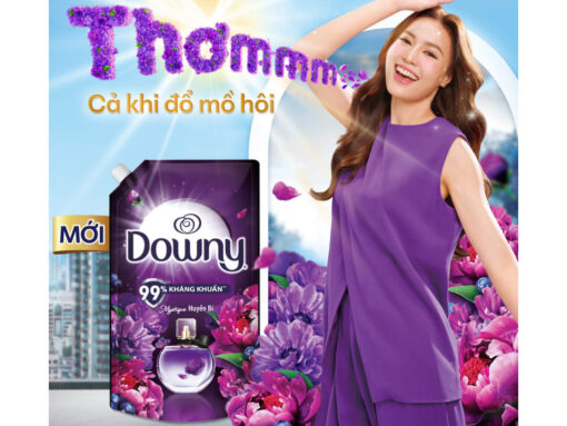Nước xả vải Downy hương nước hoa huyền bí túi 3 lít - Hình ảnh 4