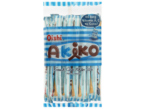 Snack que nhân sữa Oishi Akiko gói 140g - Hình ảnh 3