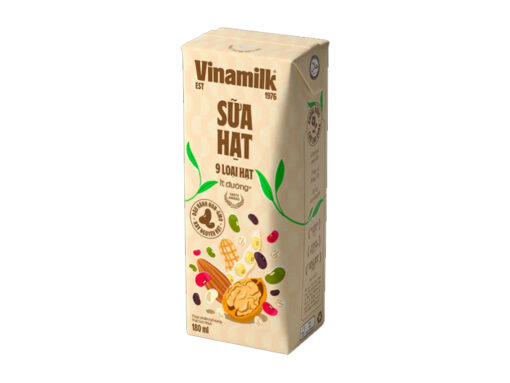 Thùng 24 hộp sữa hạt ít đường Vinamilk 9 loại hạt 180ml - Hình ảnh 4
