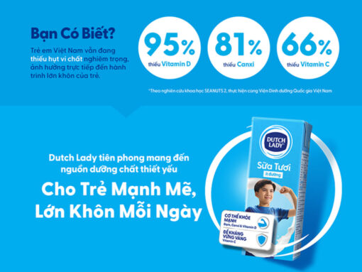 Thùng 48 bịch sữa dinh dưỡng có đường Dutch Lady 180ml - Hình ảnh 2