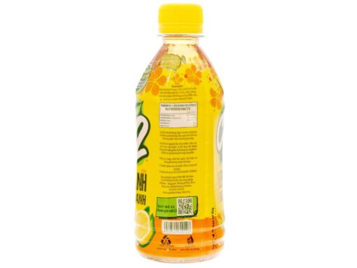 Trà xanh C2 hương chanh 355ml - Hình ảnh 3
