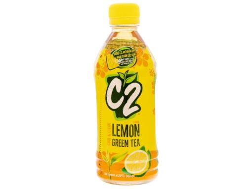Trà xanh C2 hương chanh 355ml - Hình ảnh 4