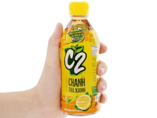 Trà xanh C2 hương chanh 355ml - Hình ảnh 6