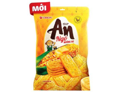 Bánh gạo nướng vị ngô nướng bơ Orion An gói 120g - Hình ảnh 2