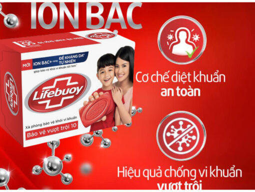 Xà bông cục Lifebuoy bảo vệ vượt trội 90g - Hình ảnh 2
