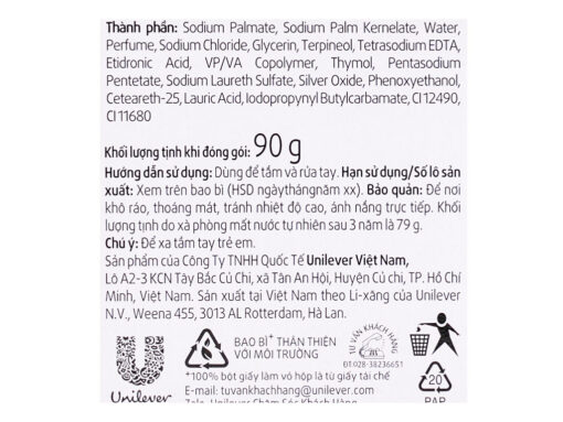 Xà bông cục Lifebuoy bảo vệ vượt trội 90g - Hình ảnh 5