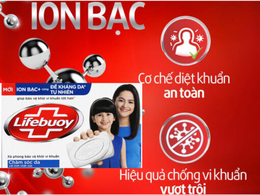 Hộp 1 cục xà bông cục Lifebuoy bảo vệ khỏi 99.9% vi khuẩn gây bệnh và chăm sóc da tự nhiên 90g - Hình ảnh 6
