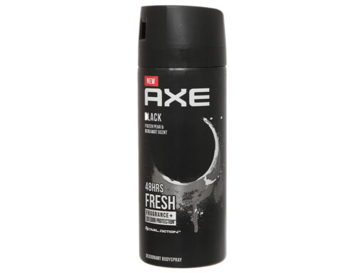 Xịt khử mùi toàn thân cho nam AXE Black hương cam bergamot và lê 135ml - Hình ảnh 2