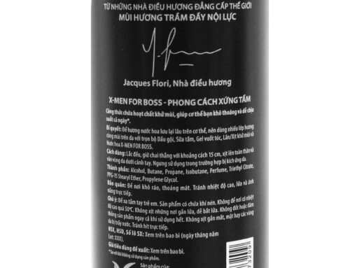 Xịt khử mùi X-Men For Boss Intense 150ml - Hình ảnh 7