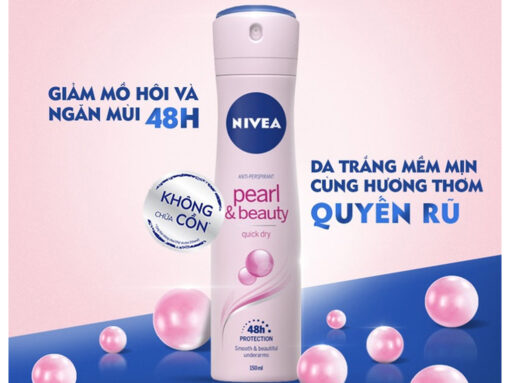 Xịt ngăn mùi Nivea Pearl & Beauty ngọc trai đẹp quyến rũ 150ml