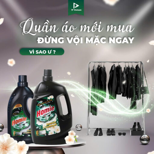 NƯỚC GIẶT XẢ HOMIE QUEEN DIA MOND 3,5kg - Hình ảnh 3