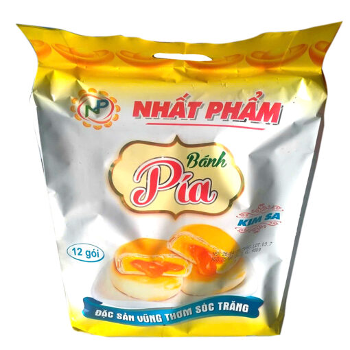 Bánh pía kim sa đặc sản Sóc Trăng 480g - Hình ảnh 4