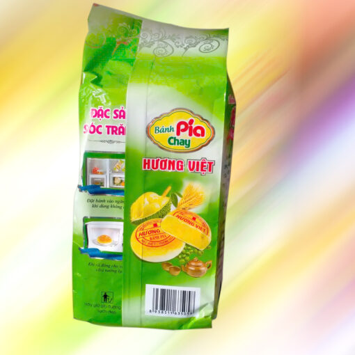 Bánh Pía Chay Hương Việt 400g Hương Đậu Xanh-Sầu Riêng - Hình ảnh 2