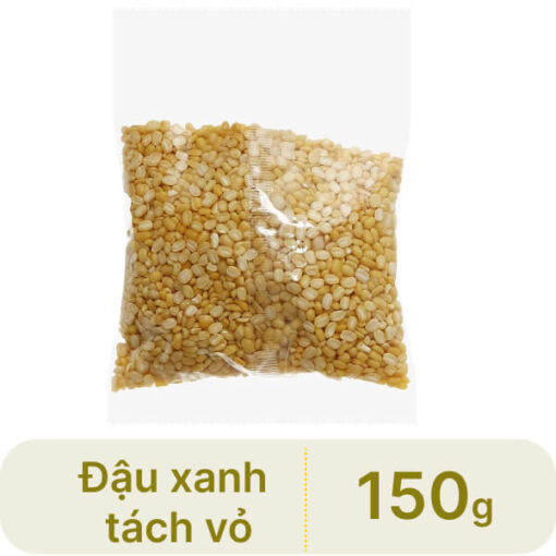 Đậu xanh cà tách vỏ 150g