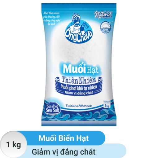 Muối hạt thiên nhiên Ông Chà Và gói 1kg