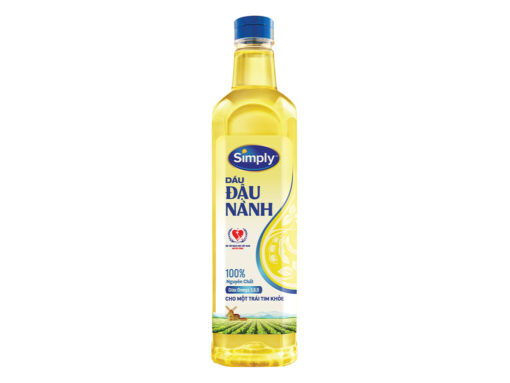Dầu đậu nành nguyên chất Simply chai 1 lít - Hình ảnh 3