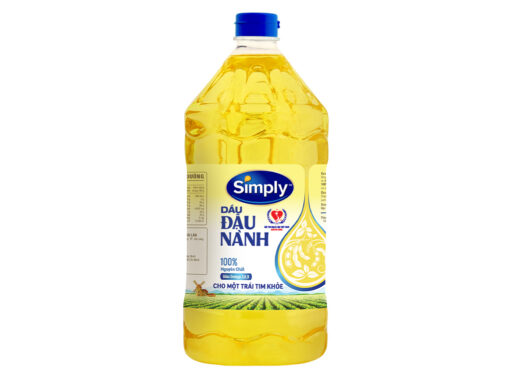 Dầu đậu nành nguyên chất Simply can 2 lít - Hình ảnh 3