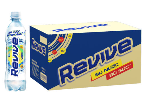 Thùng 24 chai nước bù khoáng Revive muối khoáng 500ml - Hình ảnh 5
