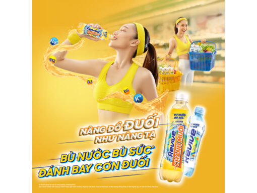 Thùng 24 chai nước bù khoáng Revive chanh muối 390ml - Hình ảnh 5