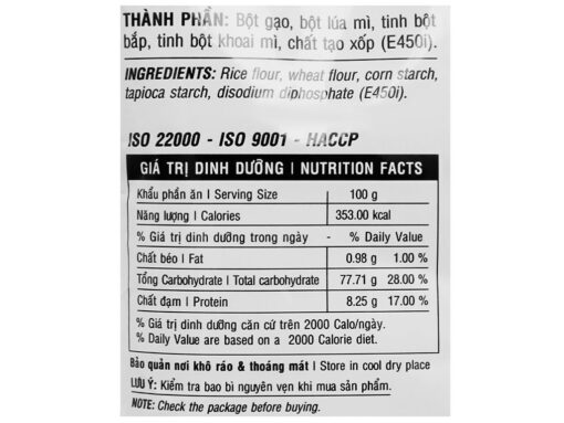 Bột chiên giòn đỏ Tài Ký gói 150g - Hình ảnh 6