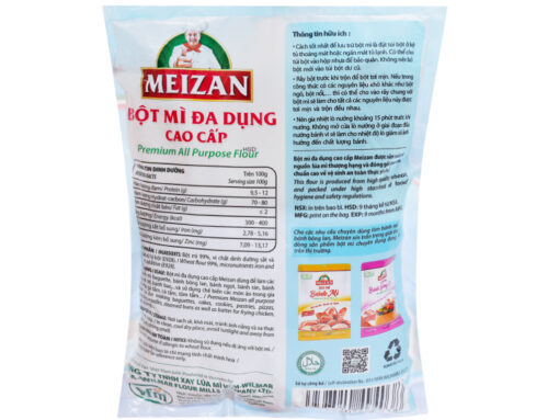 Bột mì đa dụng Meizan cao cấp gói 1kg - Hình ảnh 2