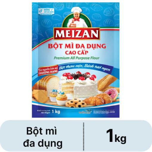 Bột mì đa dụng Meizan cao cấp gói 1kg