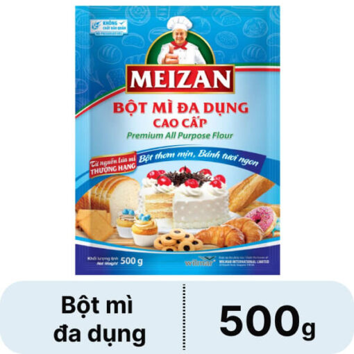 Bột mì đa dụng Meizan cao cấp gói 500g