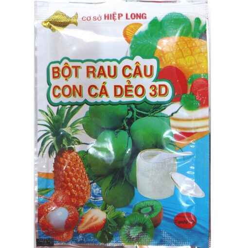 Bột Rau Câu Cá Dẻo Hiệp Long 12g