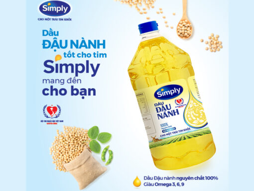 Dầu đậu nành nguyên chất Simply can 2 lít - Hình ảnh 2