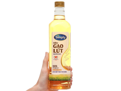 Dầu gạo lứt nguyên chất Simply chai 1 lít - Hình ảnh 5