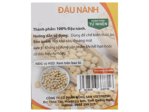 Đậu nành gói 500g - Hình ảnh 2