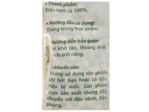 Đậu xanh cà vỏ cao cấp 150g - Hình ảnh 4