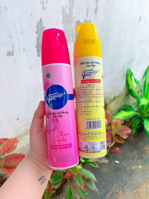 Nước hoa xịt phòng cao cấp Familife 350ml
