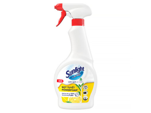 Xịt lau bếp Sunlight bọt tuyết chai 500ml - Hình ảnh 4