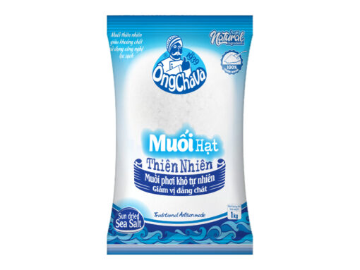 Muối hạt thiên nhiên Ông Chà Và gói 1kg - Hình ảnh 3