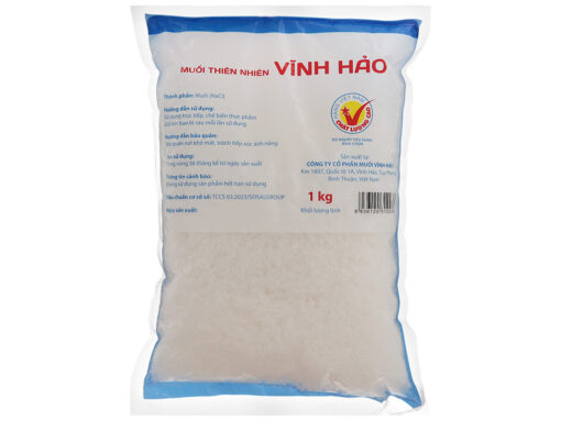 Muối hạt thiên nhiên Vĩnh Hảo Sosal Group gói 1kg - Hình ảnh 3