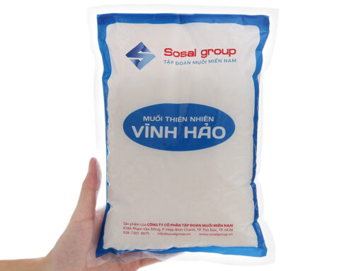 Muối hạt thiên nhiên Vĩnh Hảo Sosal Group gói 1kg - Hình ảnh 5