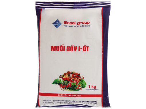 Muối sấy I-ốt Sosal Group gói 1kg - Hình ảnh 3