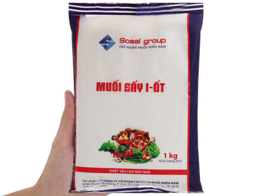 Muối sấy I-ốt Sosal Group gói 1kg - Hình ảnh 5