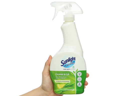 Nước lau đa năng Sunlight hương chanh sả chai 500ml - Hình ảnh 5