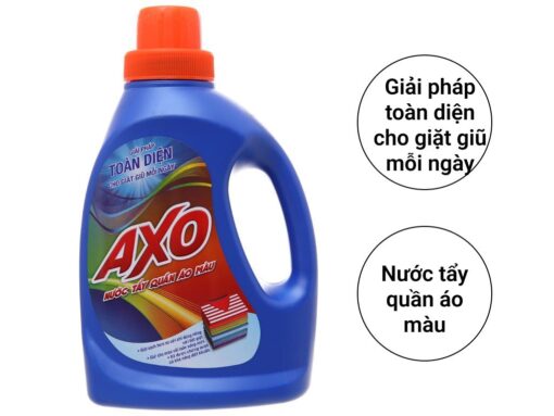 Nước tẩy quần áo màu AXO hương tươi mát 800ml