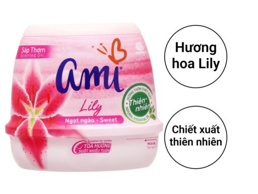 Sáp thơm Ami Hương hoa lily 200g