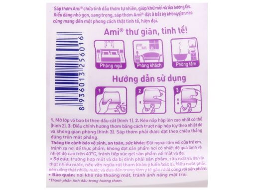 Sáp thơm Ami Hương hoa oải hương 200g - Hình ảnh 5