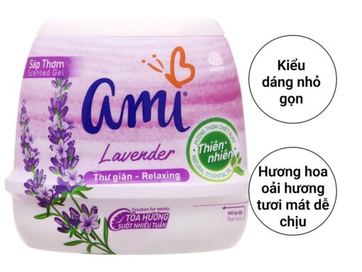Sáp thơm Ami Hương hoa oải hương 200g